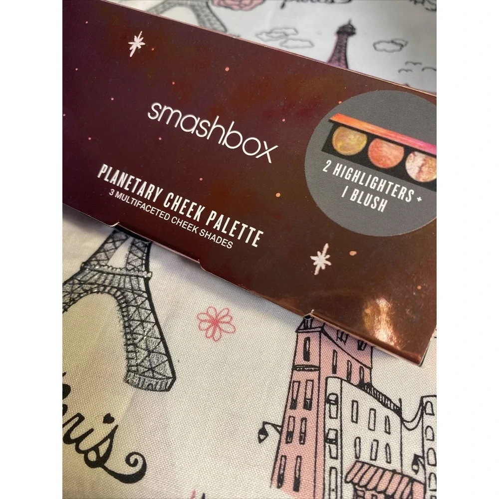 SMASHBOX Cosmic Celebration Planetary Cheek Palette Highlighters Blush Set NIB